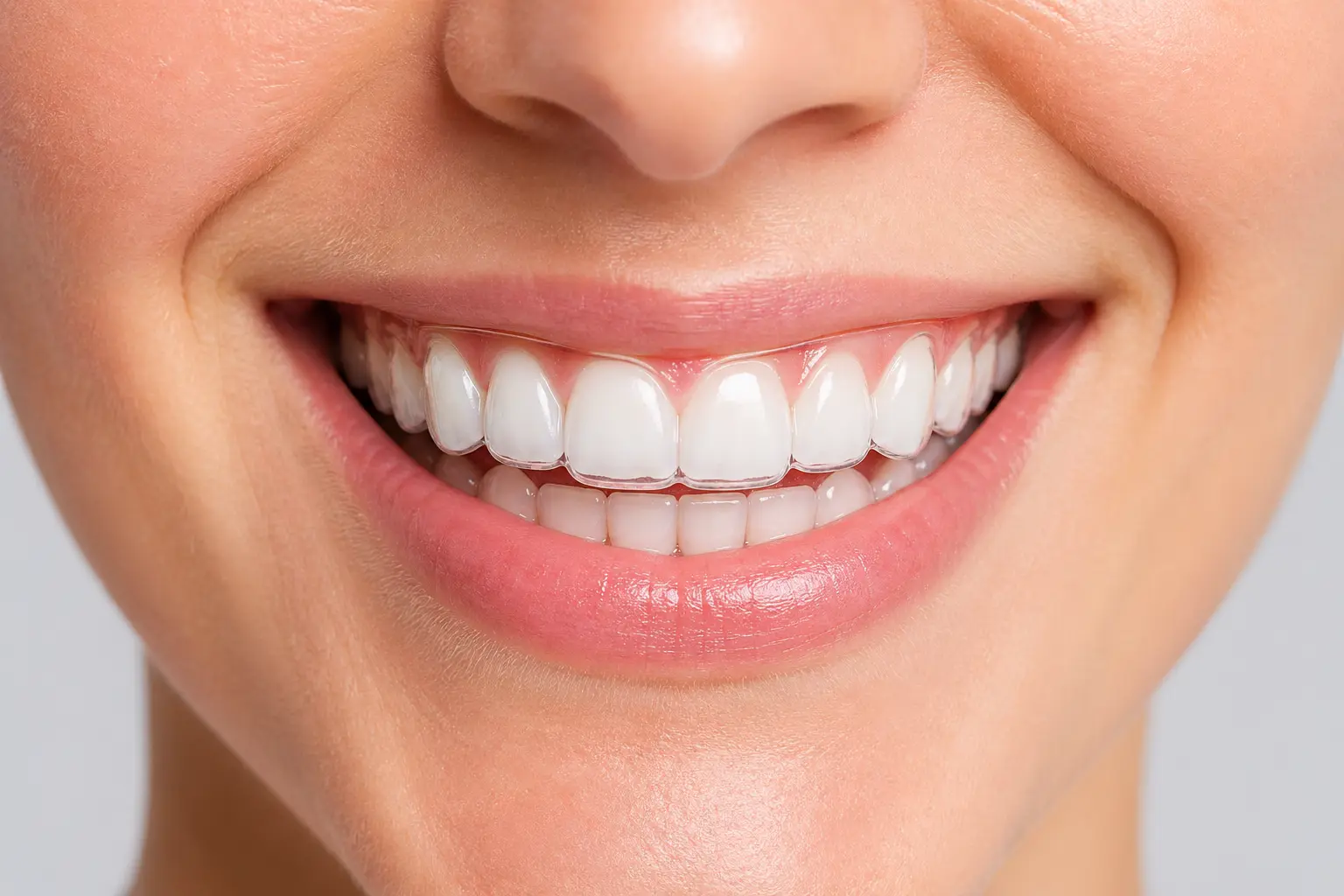 Sonrisa con alineadores transparentes Spark Aligners en Sevilla, ortodoncia invisible Dra. Amalfi Mármol